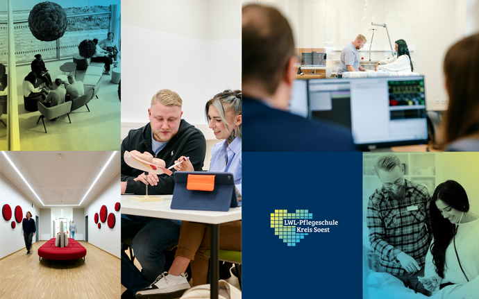 Collage Pflegeschule Kreis Soest
